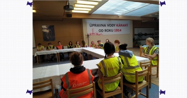 Exkurze-úpravna vody Káraný