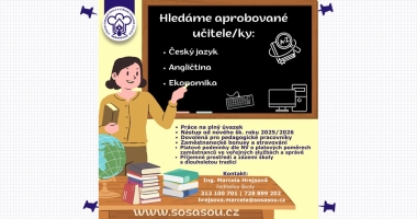 Hledáme nové kolegy