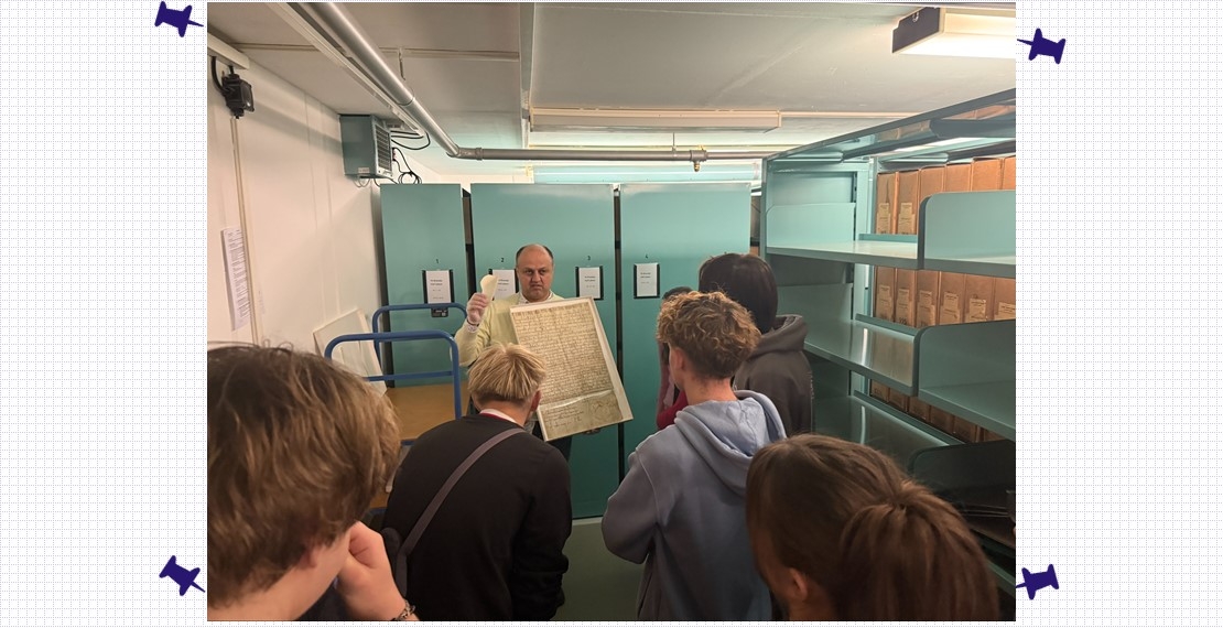 Exkurze do Státního oblastního a Národního archivu v Praze Chodovci