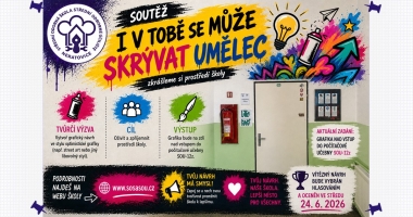 Soutěž: I V TOBĚ SE MŮŽE SKRÝVAT UMĚLEC!