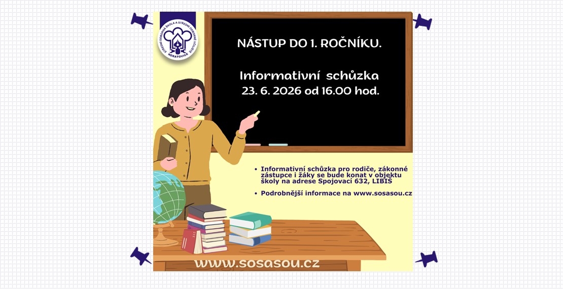 Informativní schůzka k nástupu do 1. ročníků