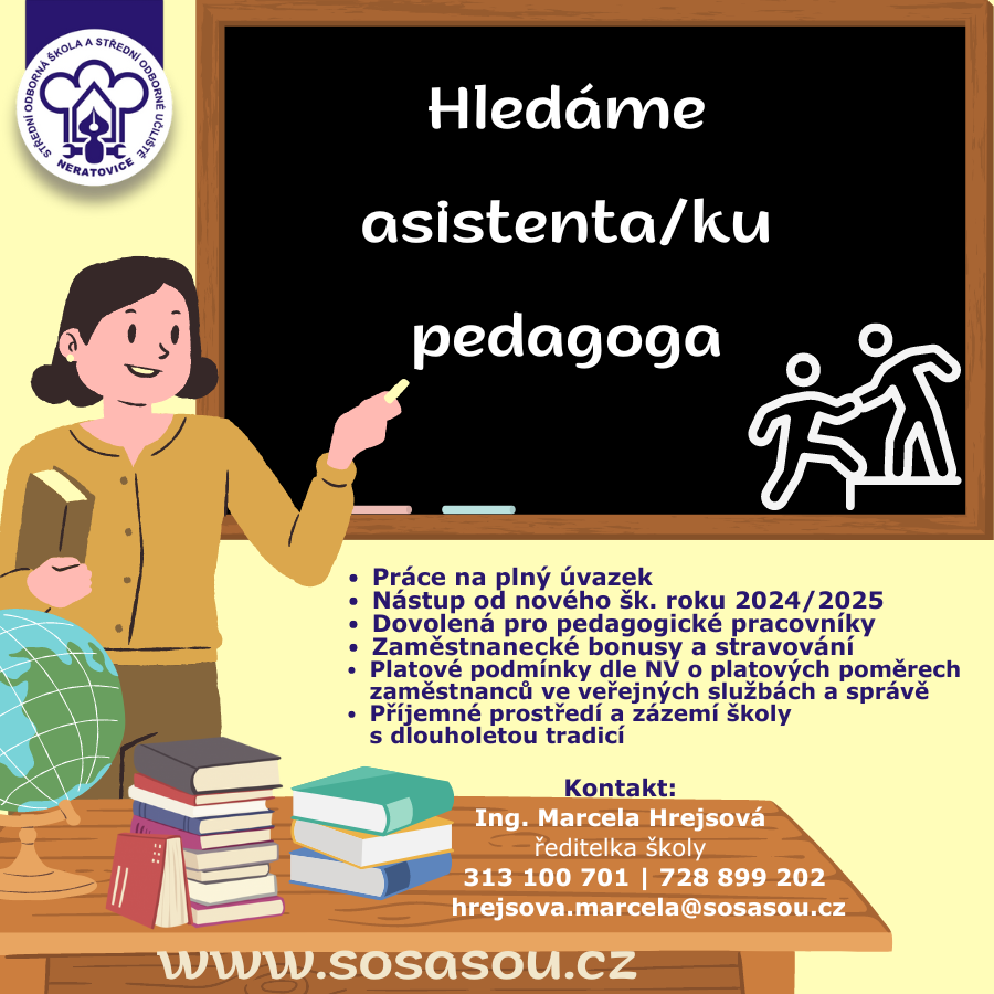 Hledáme asistenta